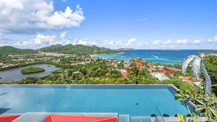 St Barts large villa
